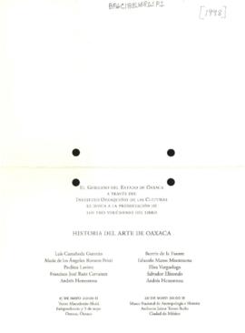 Historia del Arte de Oaxaca