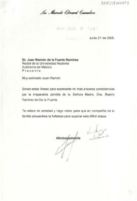 Condolencias de Marcelo Ebrard Casaubon