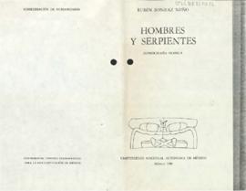 Hombres y Serpientes. Iconografía Olmeca