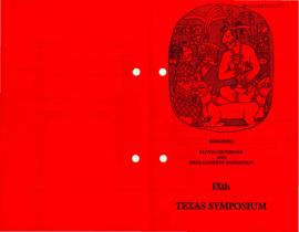 Programa de actividades del IXth Texas Symposium